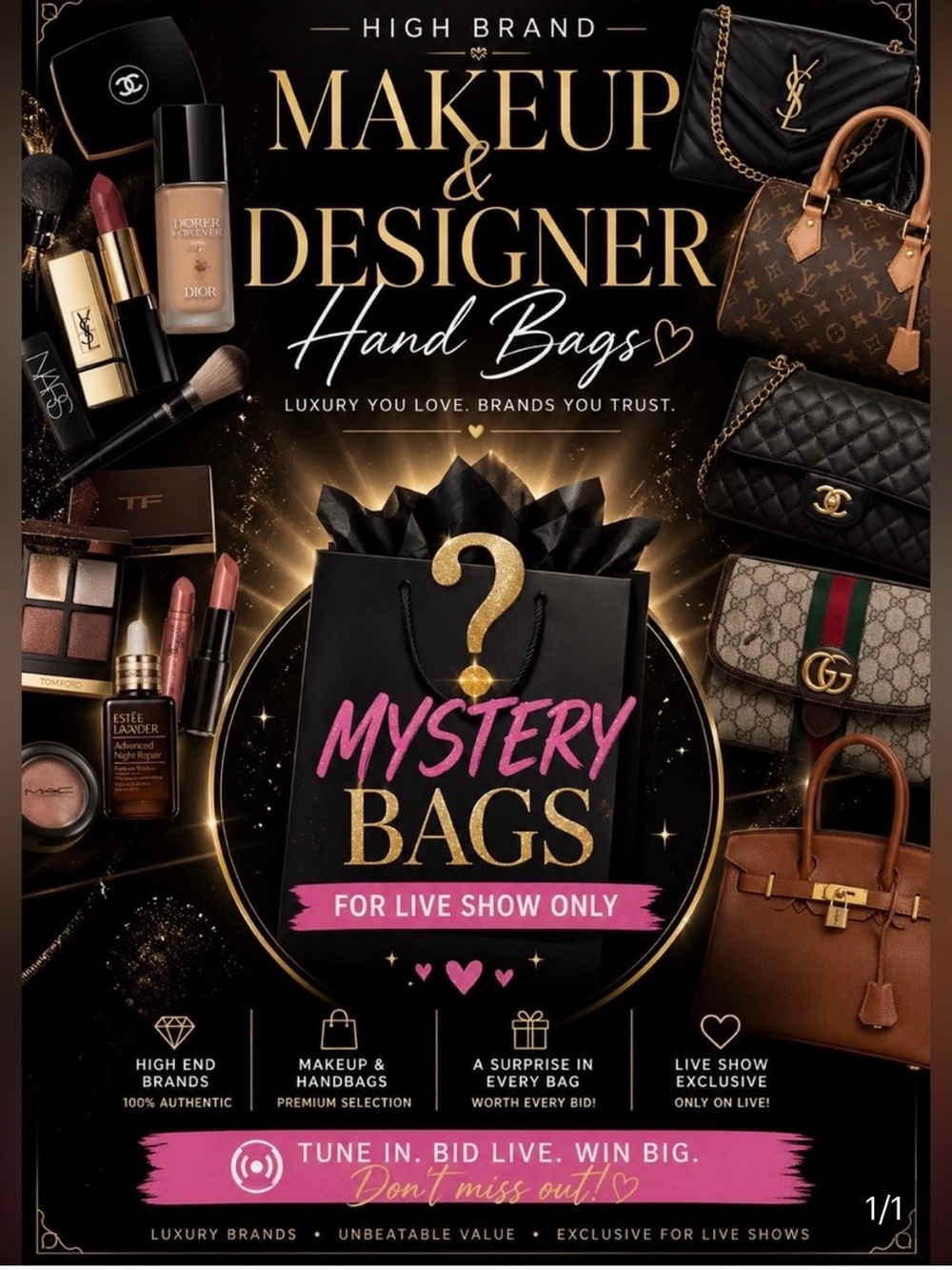 Mystery Bags for LIVE Show Only